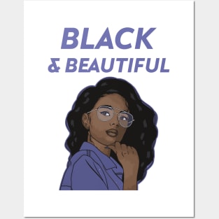 Black and Beautiful - Black Queen Posters and Art